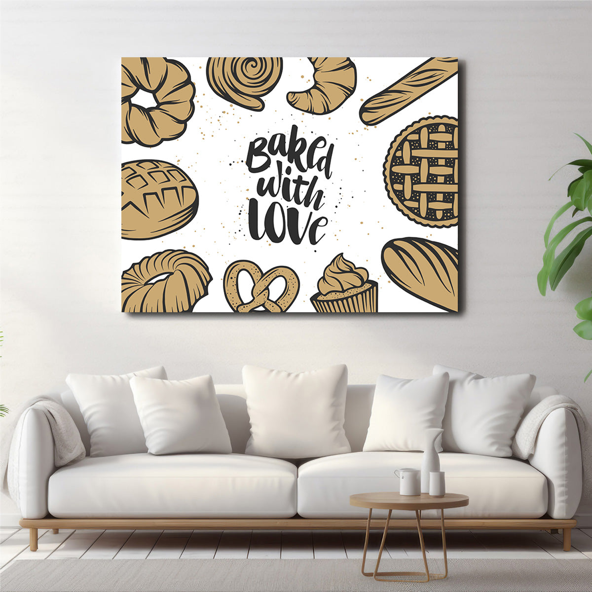 Baked With Love Wall Art