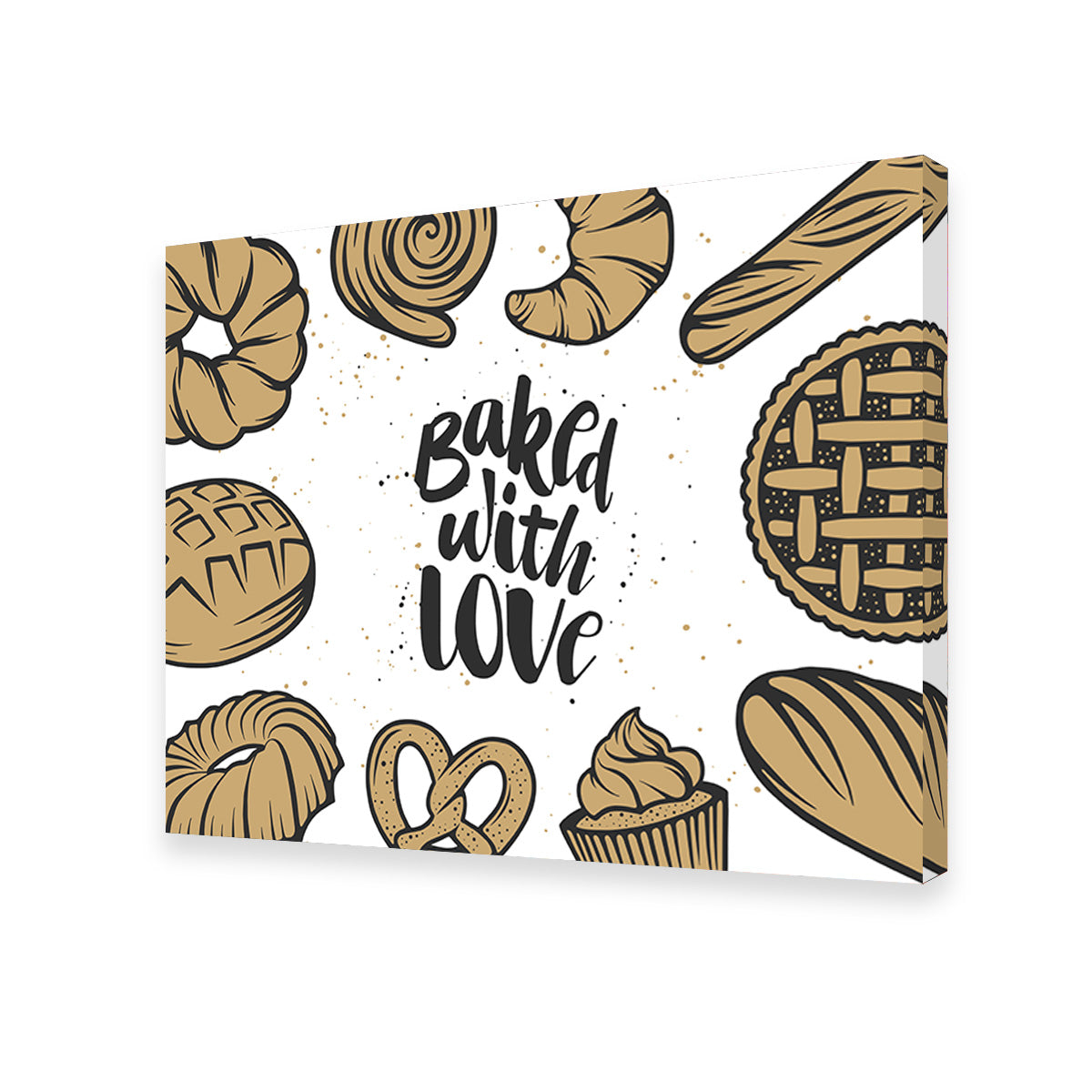 Baked With Love Wall Art