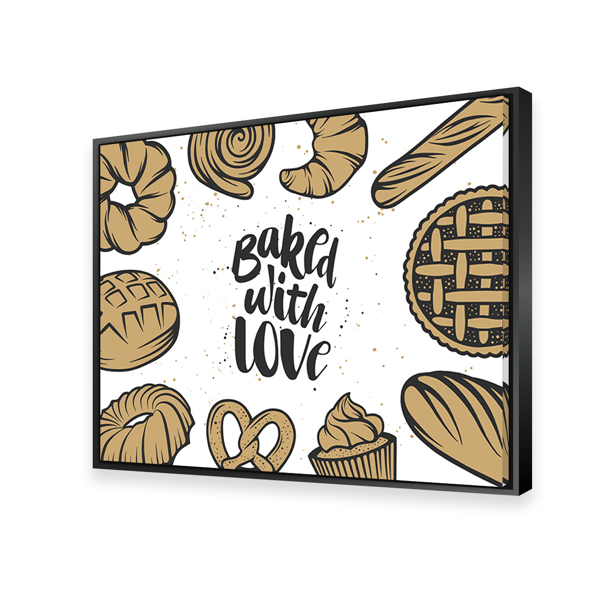 Baked With Love Wall Art