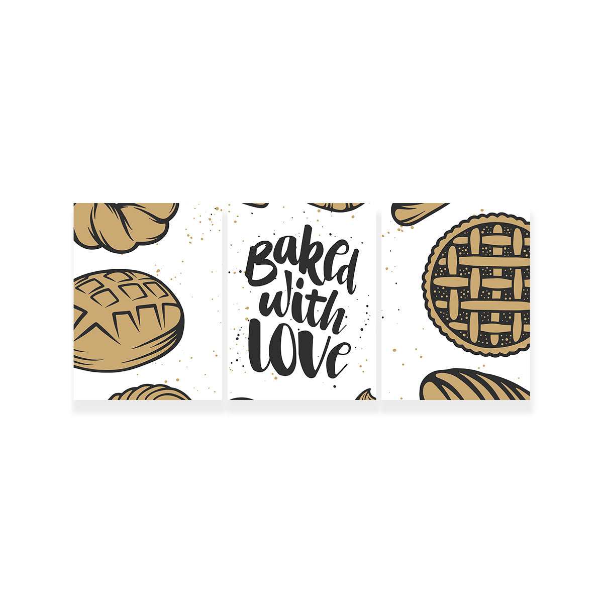 Baked With Love Wall Art
