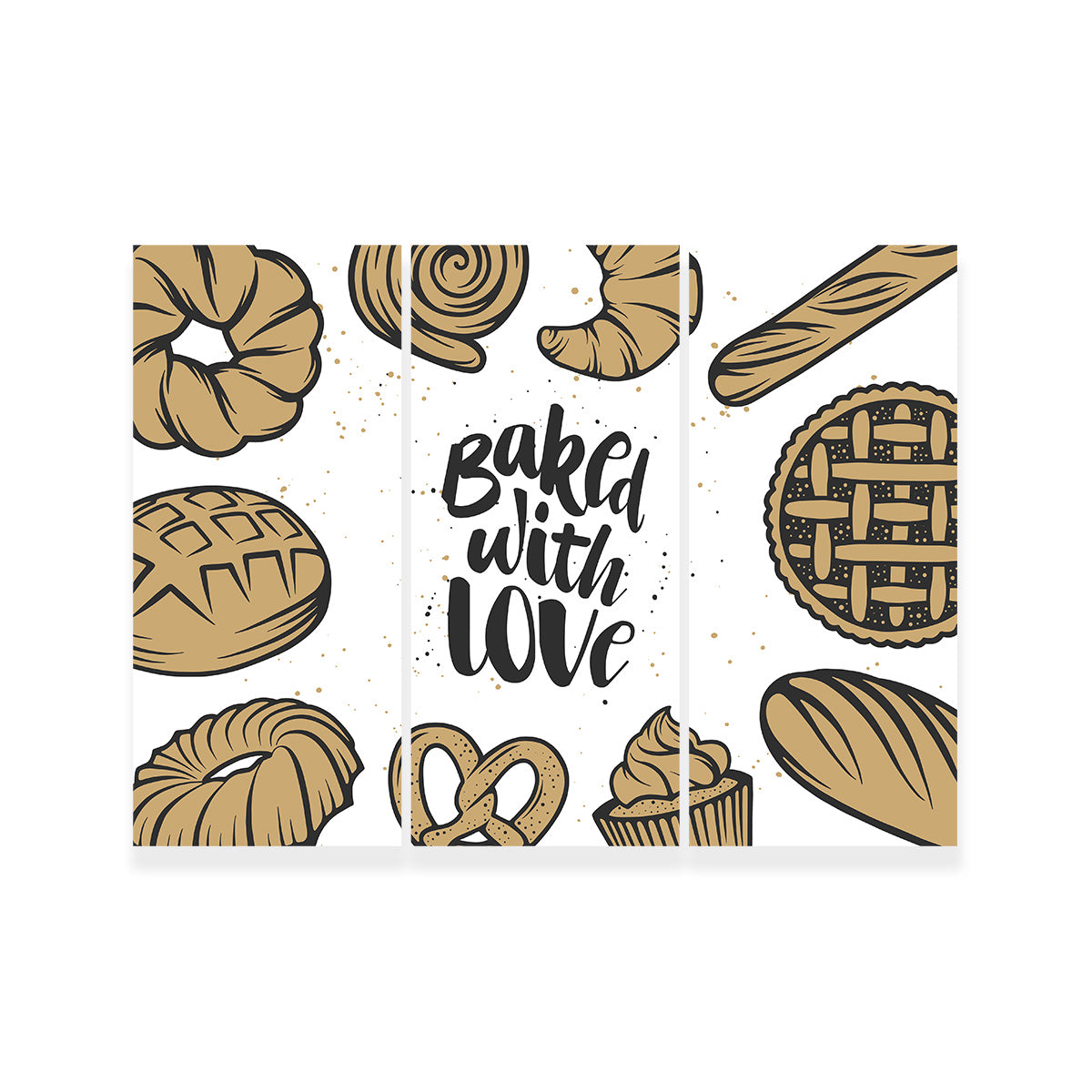 Baked With Love Wall Art
