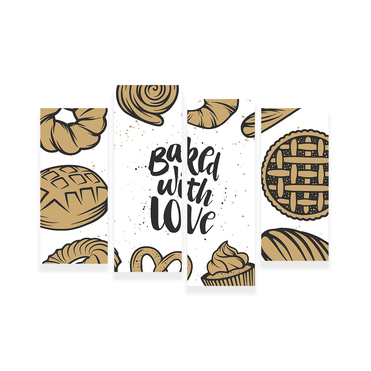 Baked With Love Wall Art