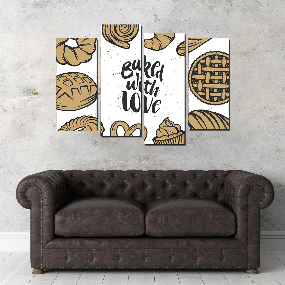 Baked With Love Wall Art