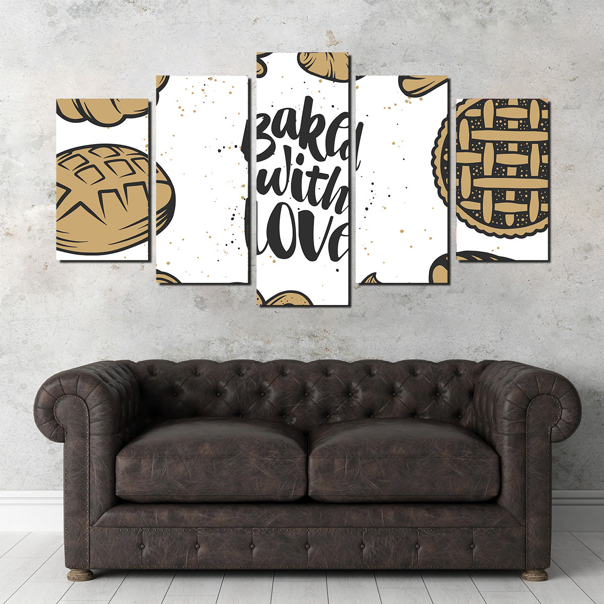 Baked With Love Wall Art