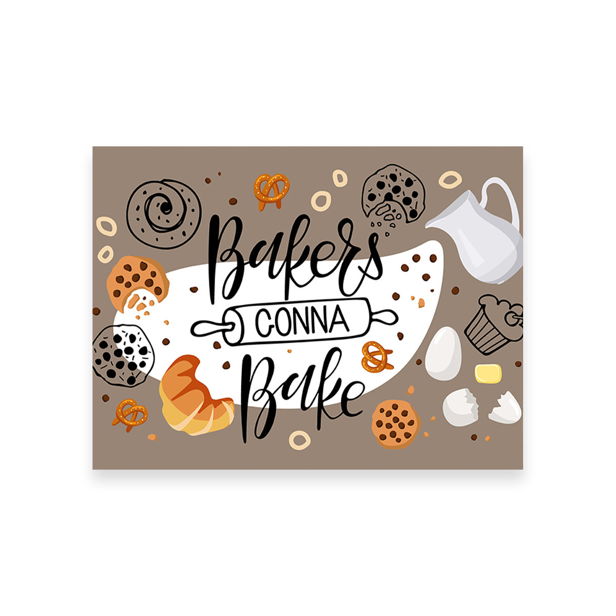 Baker Gonna Bake Wall Art