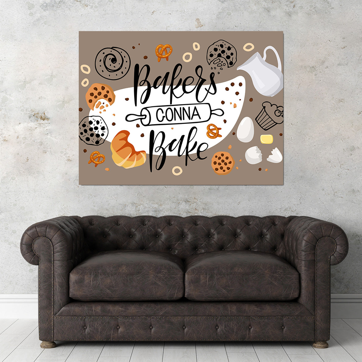 Baker Gonna Bake Wall Art