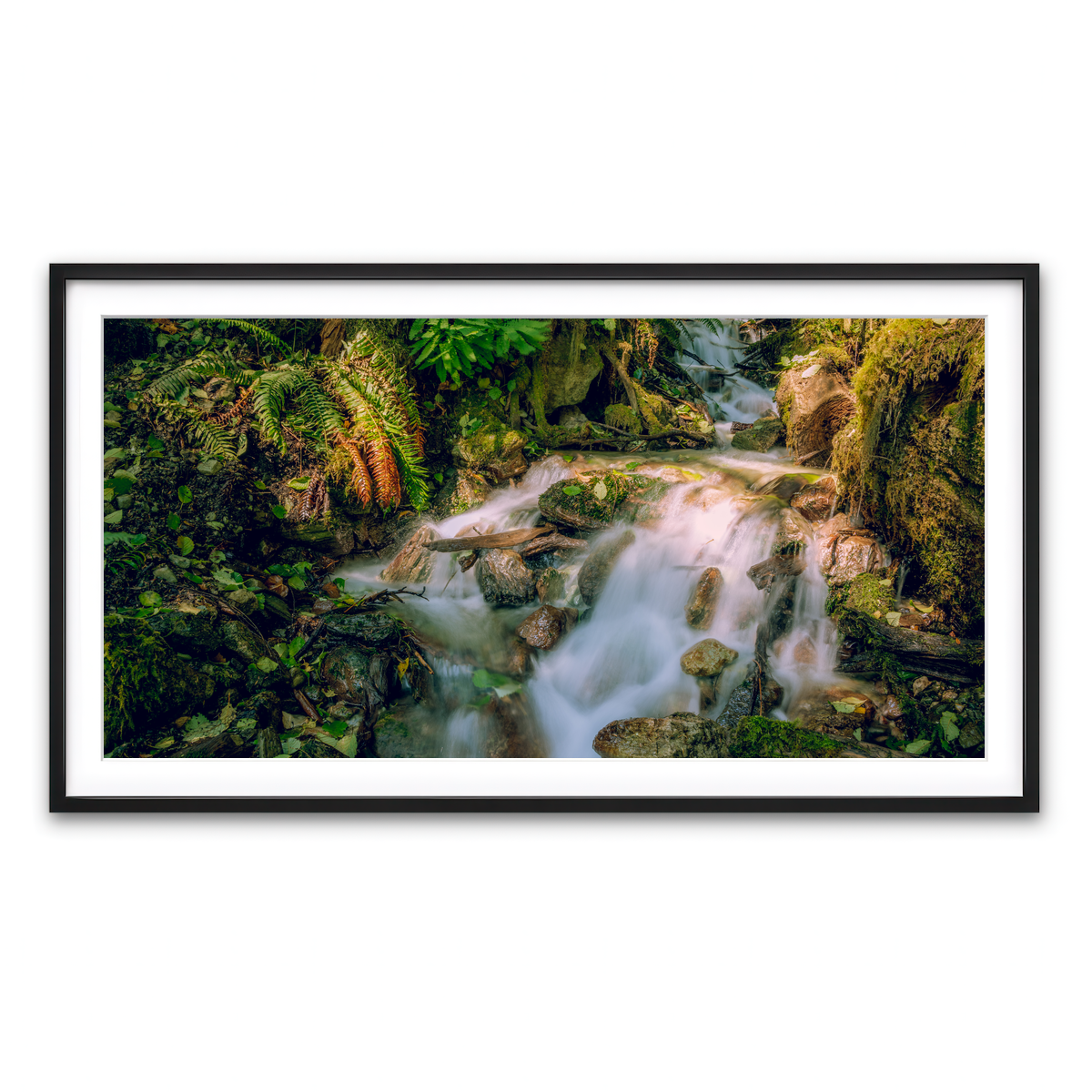 Framed Print 2x1 Black