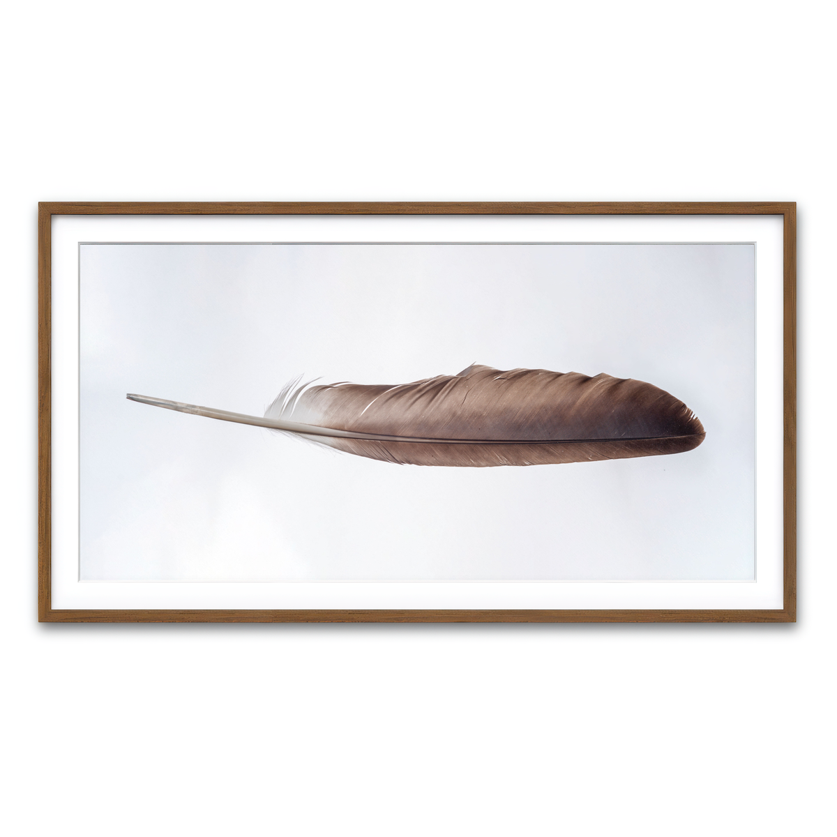 Framed Print 2x1 Walnut