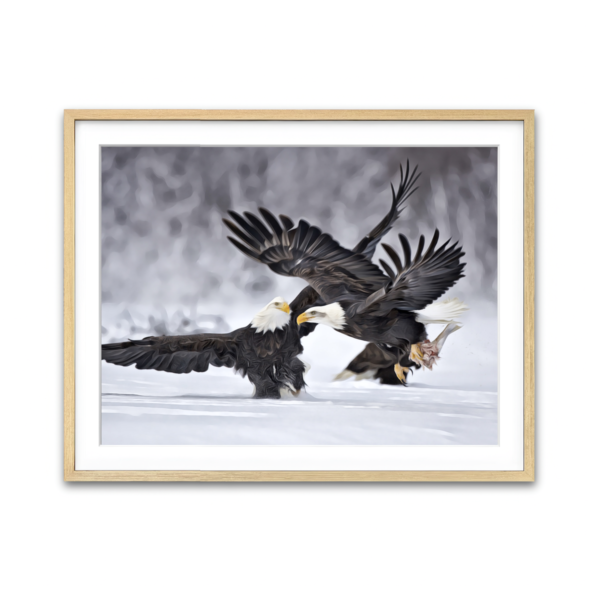 Framed Print 4x3 Natural