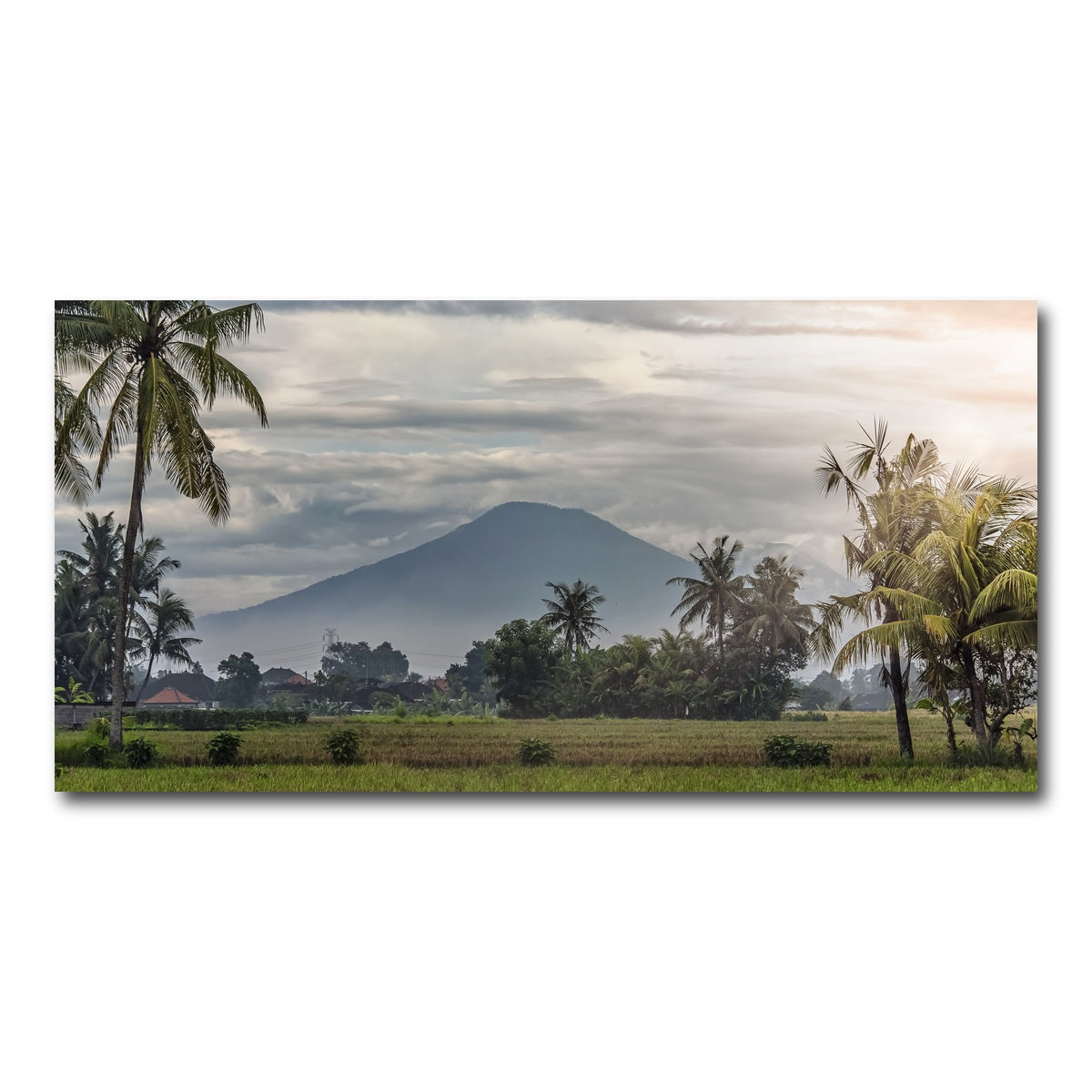 AUTO-MOCKUP WHITE | Bali Landscape | 1 Piece | Gallery Wrap Canvas | group=2x1