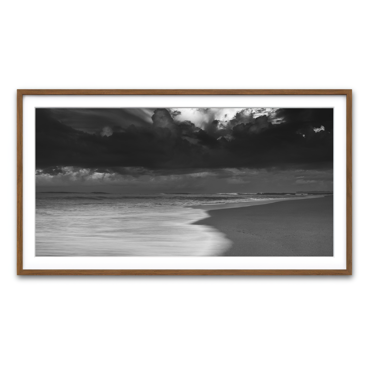 Framed Print 2x1 Walnut