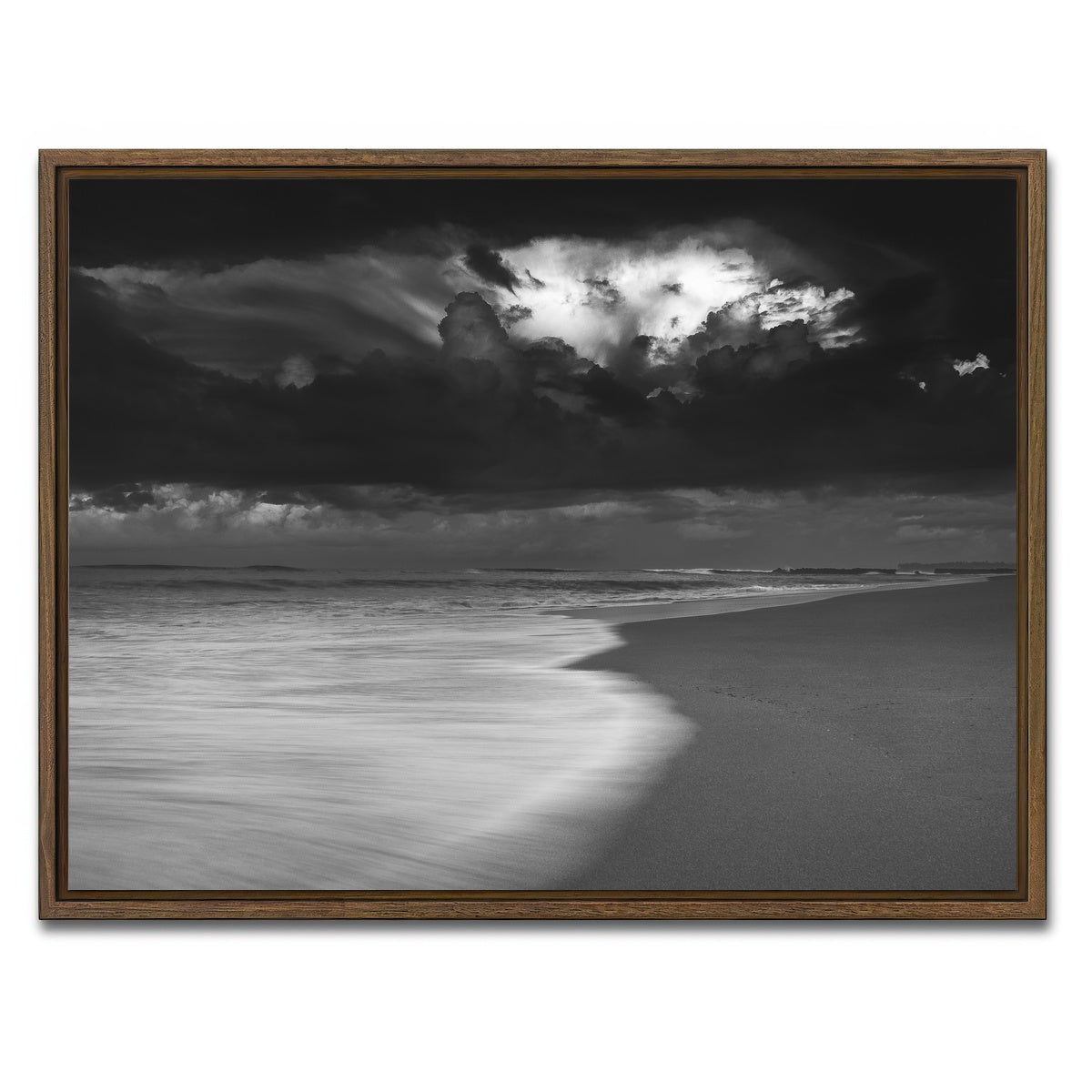 AUTO-MOCKUP WHITE | Bali | 1 Piece | Walnut Framed Canvas | group=4x3