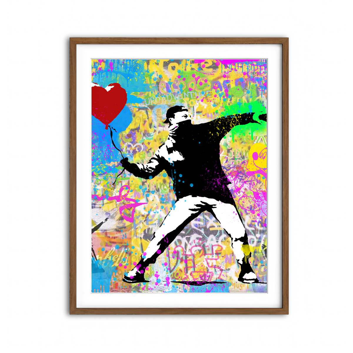 Framed Print 3x4 Walnut