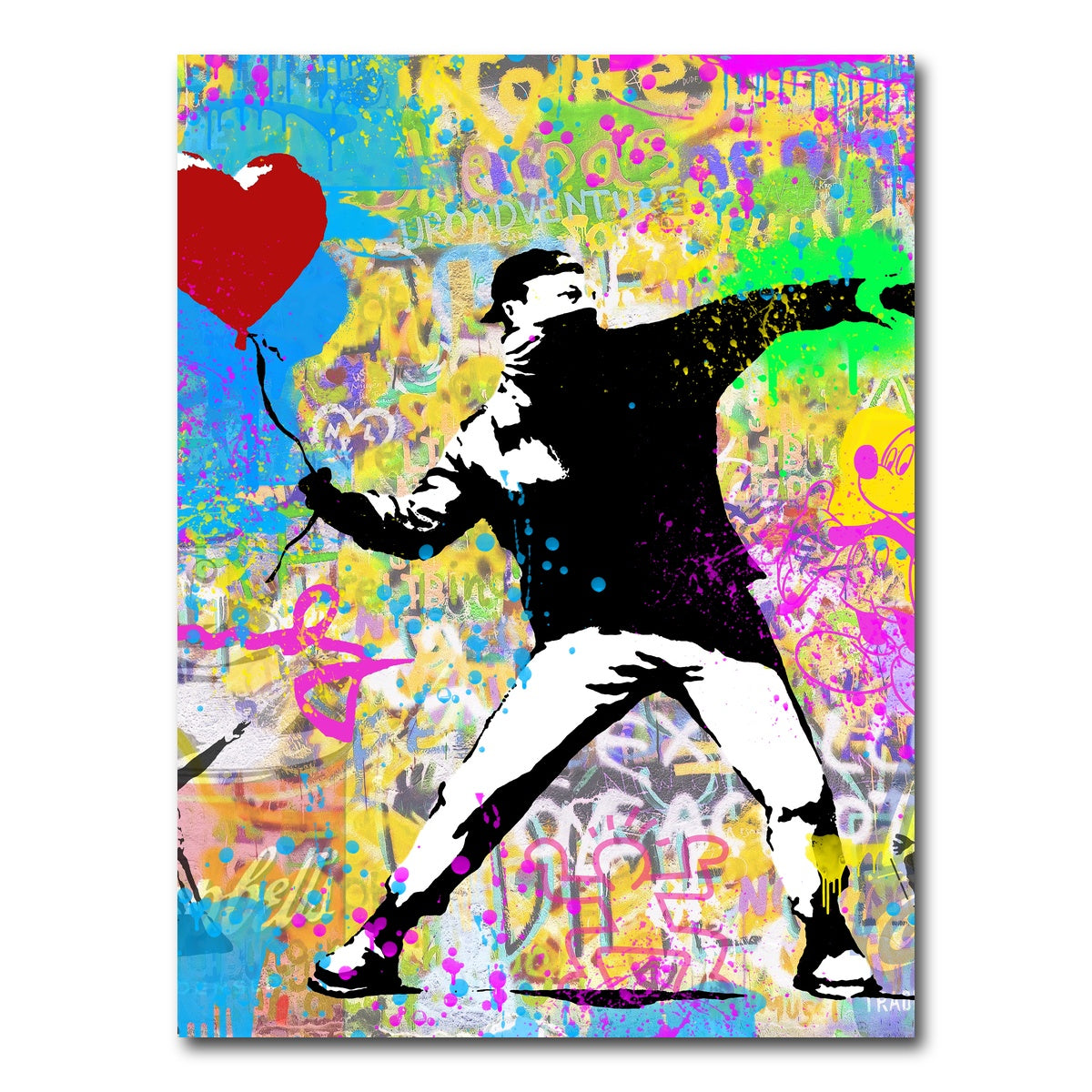 AUTO-MOCKUP WHITE | Balloon Thrower | 1 Piece | Gallery Wrap Canvas | group=3x4