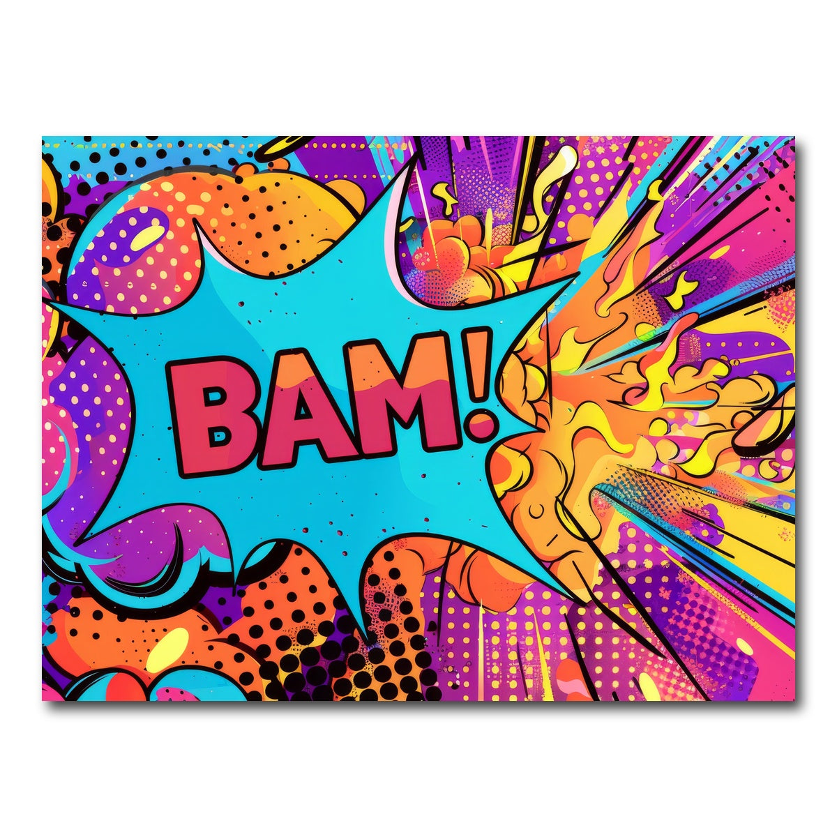 AUTO-MOCKUP WHITE | Bam | 1 Piece | Gallery Wrap Canvas | group=4x3