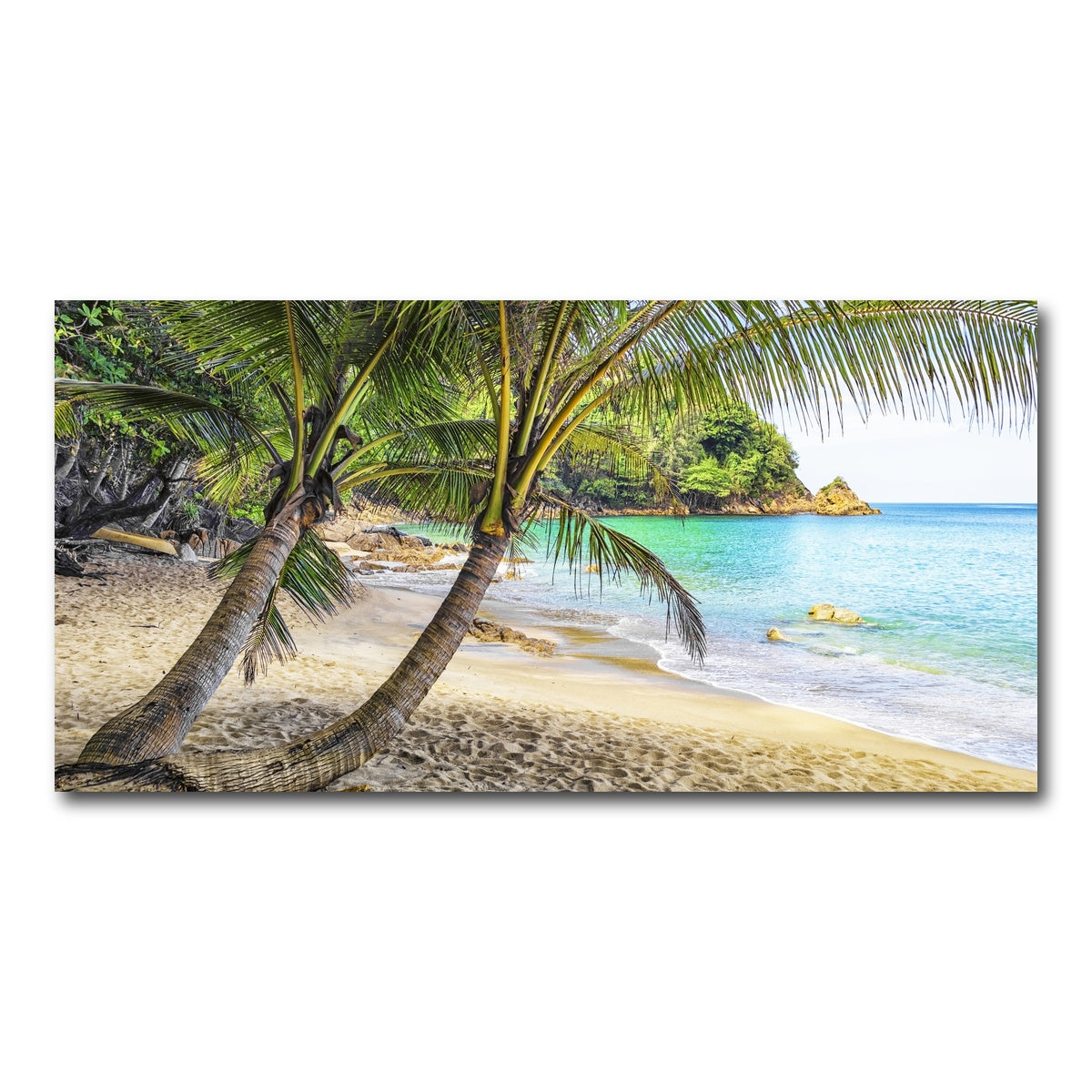 AUTO-MOCKUP WHITE | Banana Beach | 1 Piece | Gallery Wrap Canvas | group=2x1