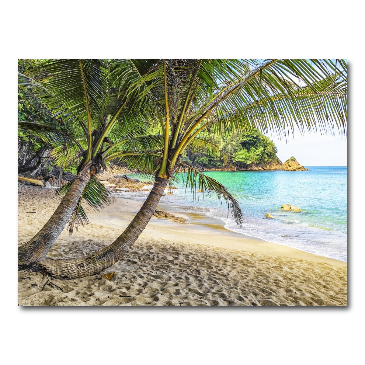 AUTO-MOCKUP WHITE | Banana Beach | 1 Piece | Gallery Wrap Canvas | group=4x3
