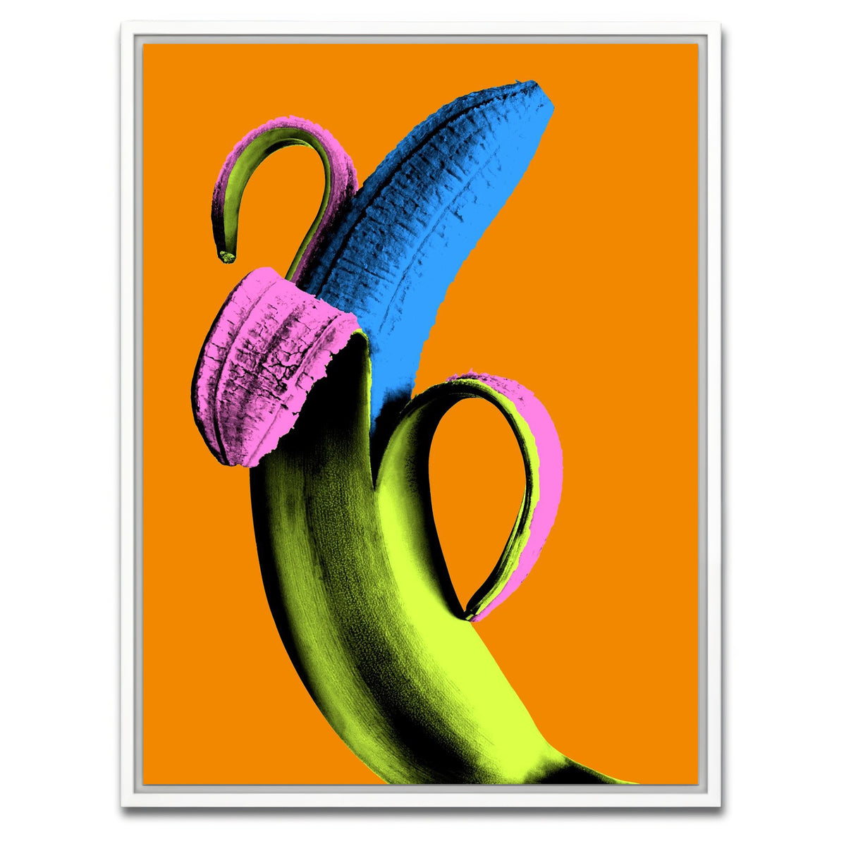AUTO-MOCKUP WHITE | Banana Is A State Of Mind | 1 Piece | White Framed Canvas | group=3x4