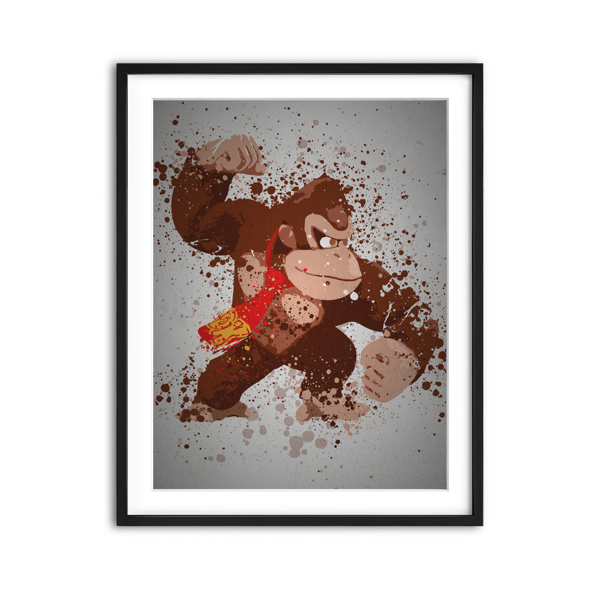 Framed Print 3x4 Black