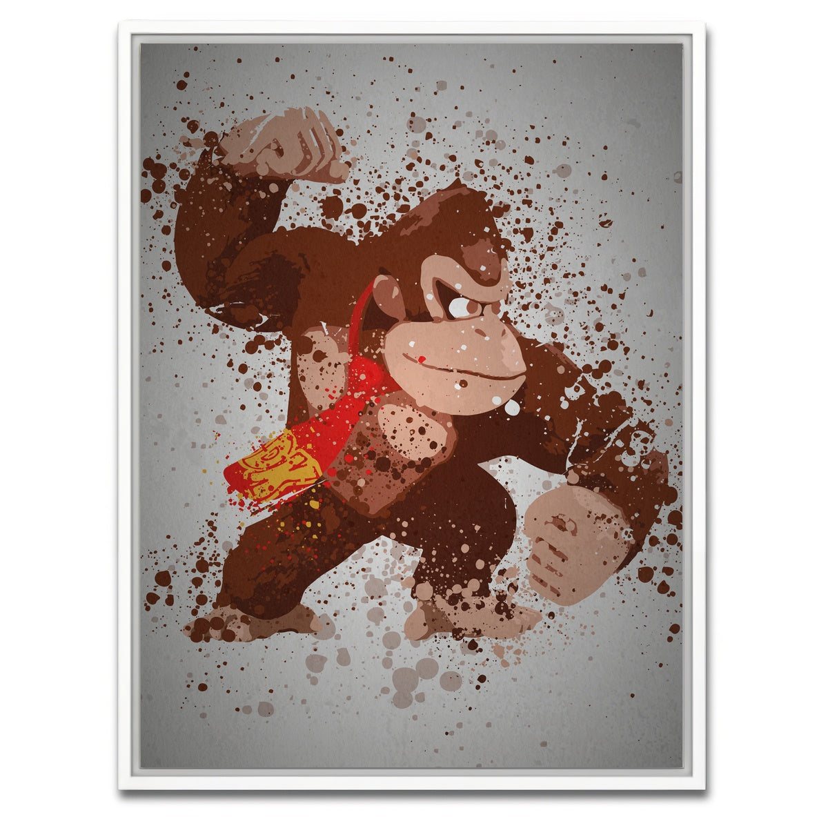 AUTO-MOCKUP WHITE | Banana Slamma | 1 Piece | White Framed Canvas | group=3x4