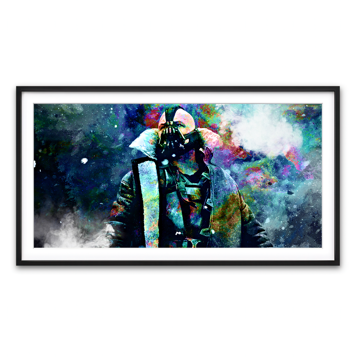 Framed Print 2x1 Black