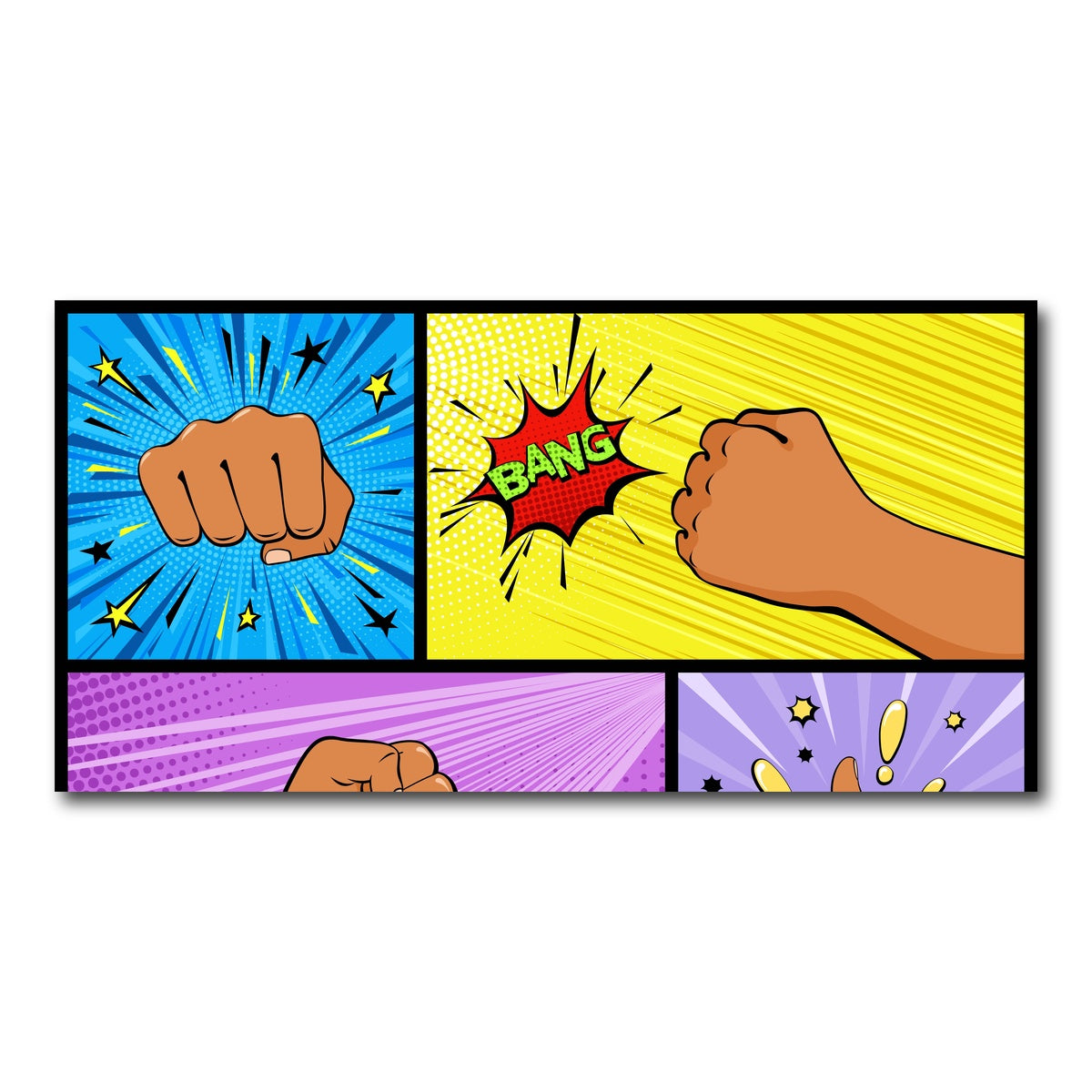 AUTO-MOCKUP WHITE | Bang | 1 Piece | Gallery Wrap Canvas | group=2x1