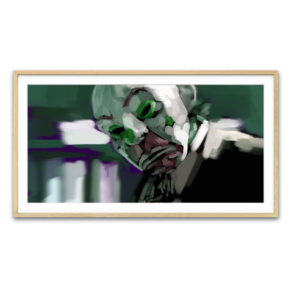 Framed Print 2x1 Natural