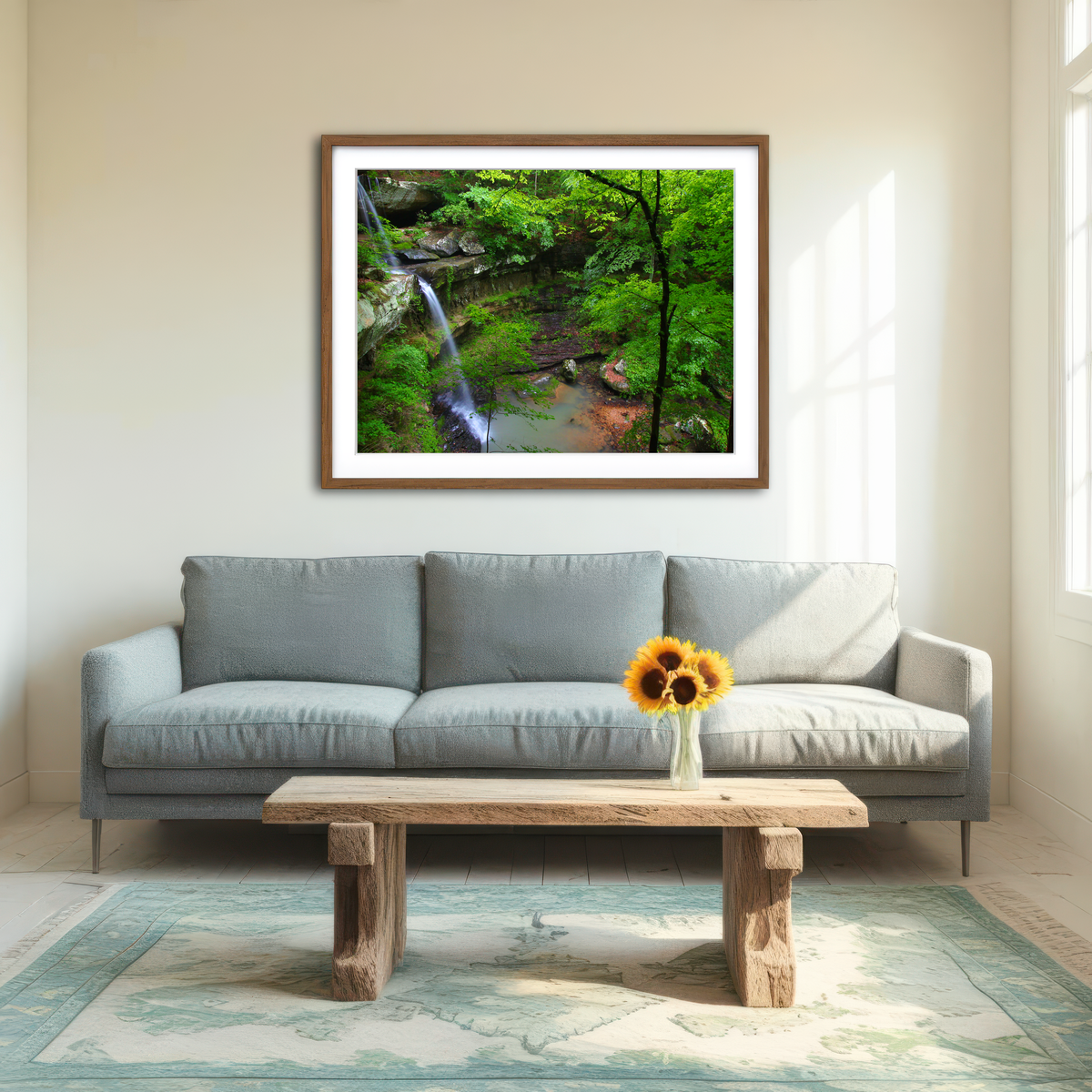 AUTO-MOCKUP ROOM | Bankhead National Forest Wall Art