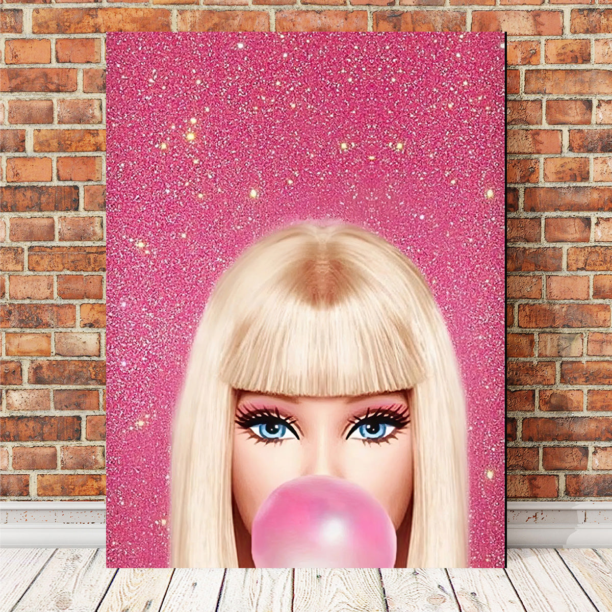 Barbie Bubble Wall Art