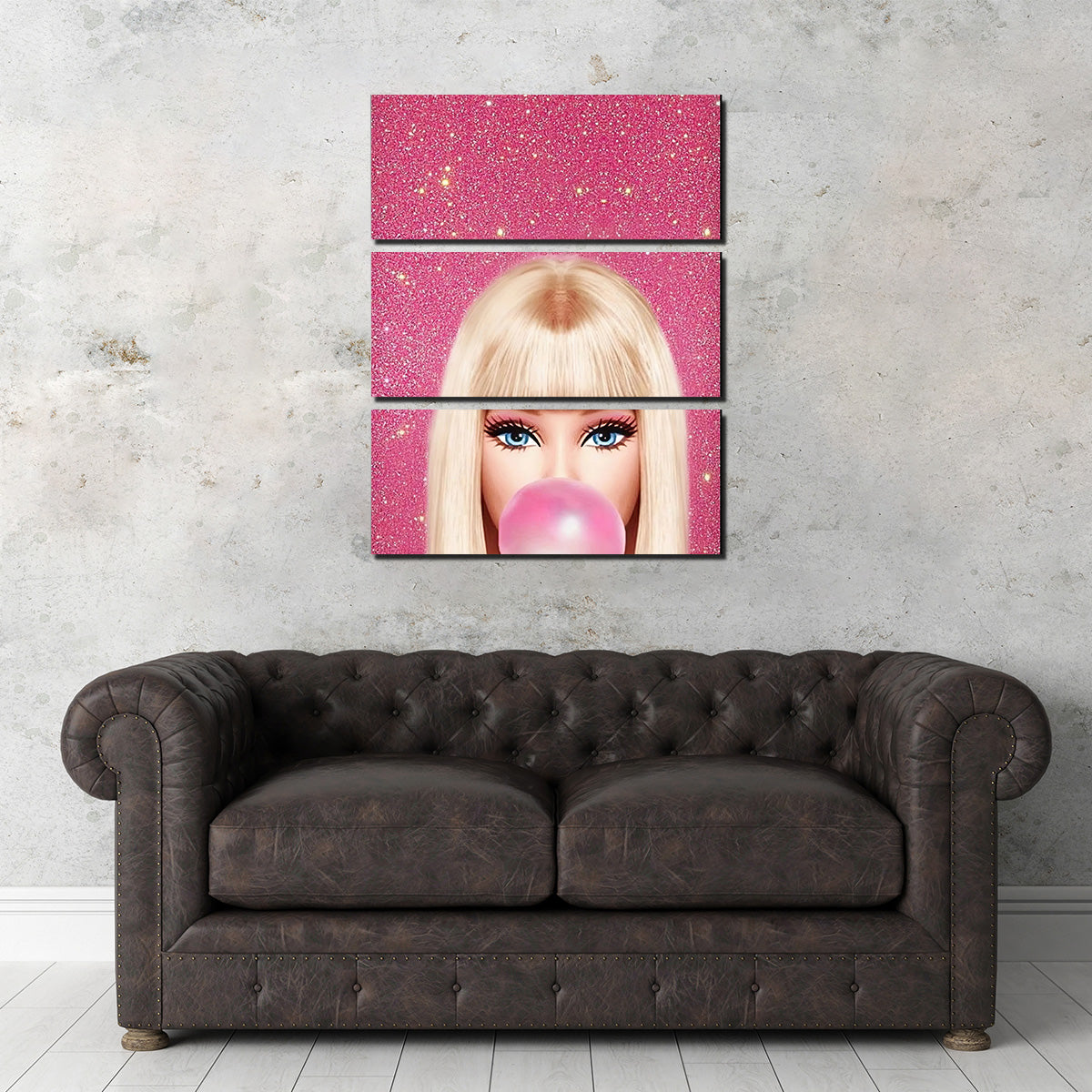 Barbie Bubble Wall Art
