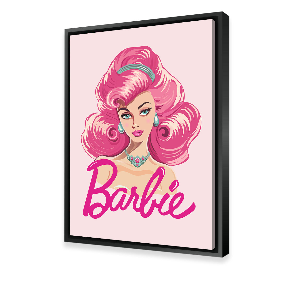Barbie Portrait Wall Art