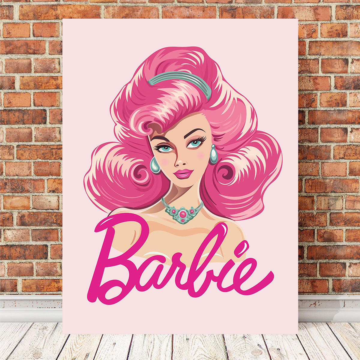 Barbie Portrait Wall Art