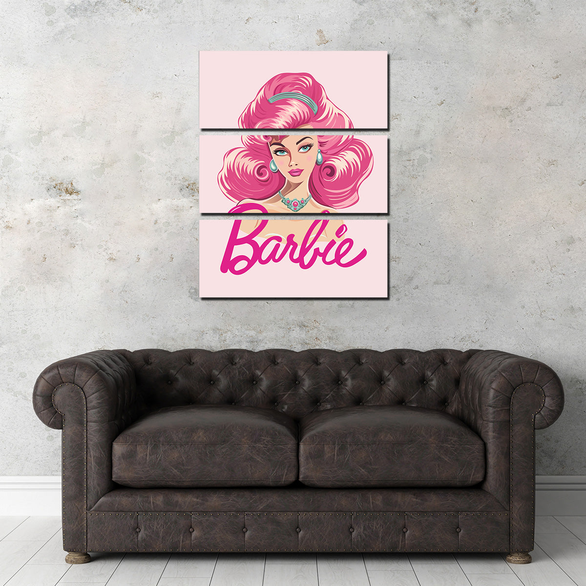 Barbie Portrait Wall Art