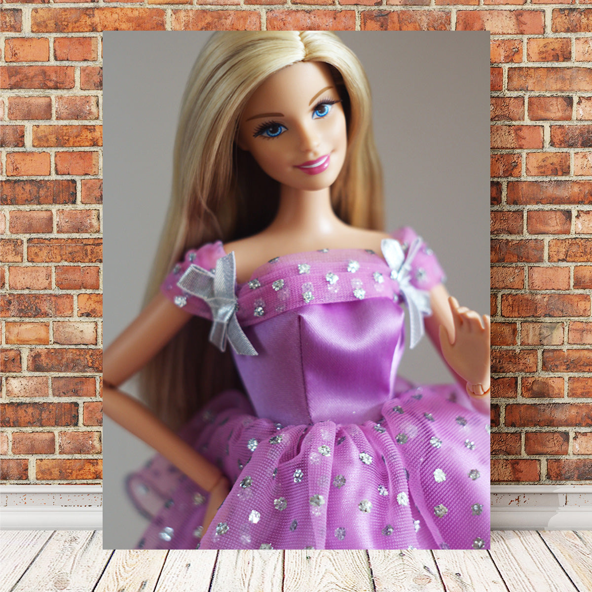 Barbie Purple Wall Art