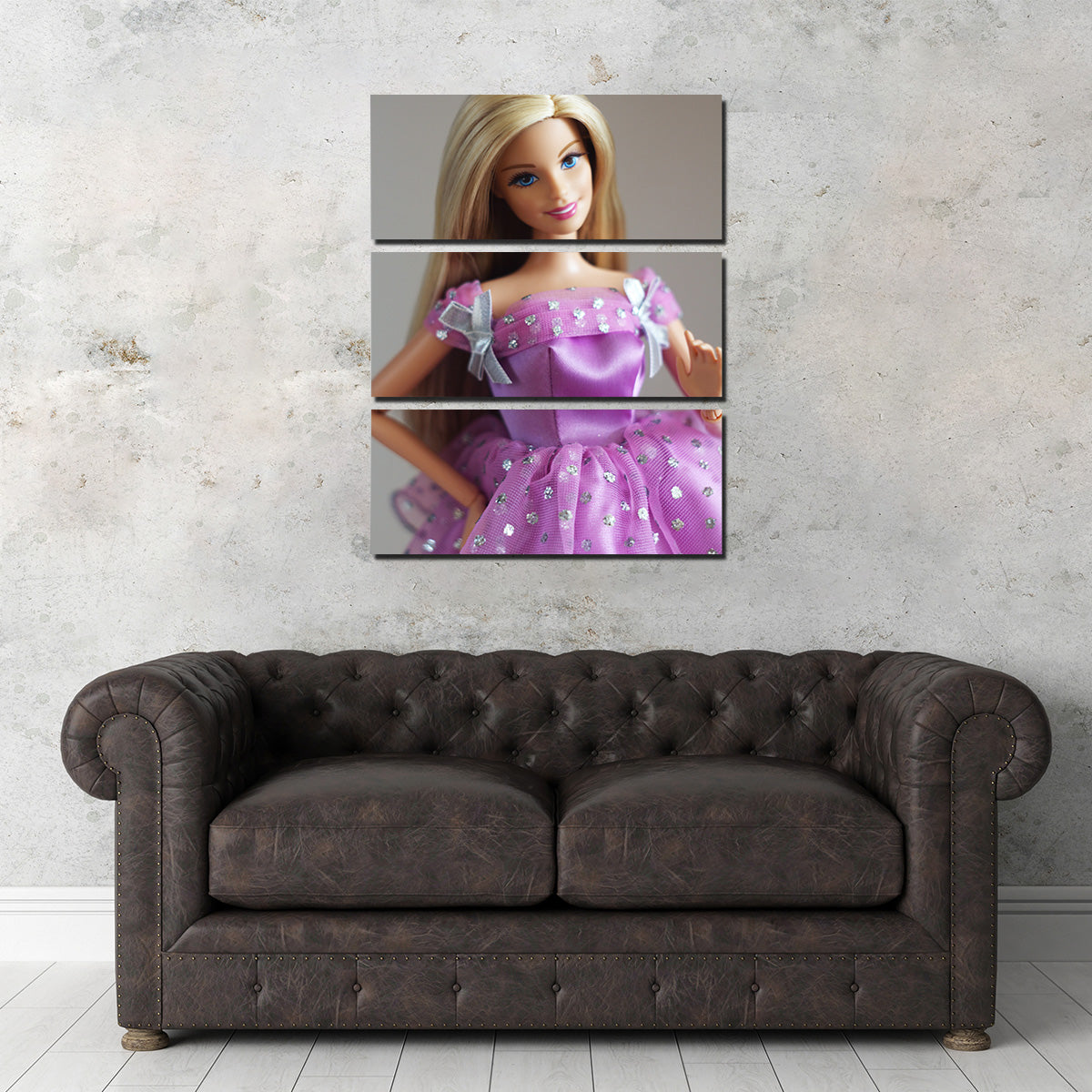 Barbie Purple Wall Art