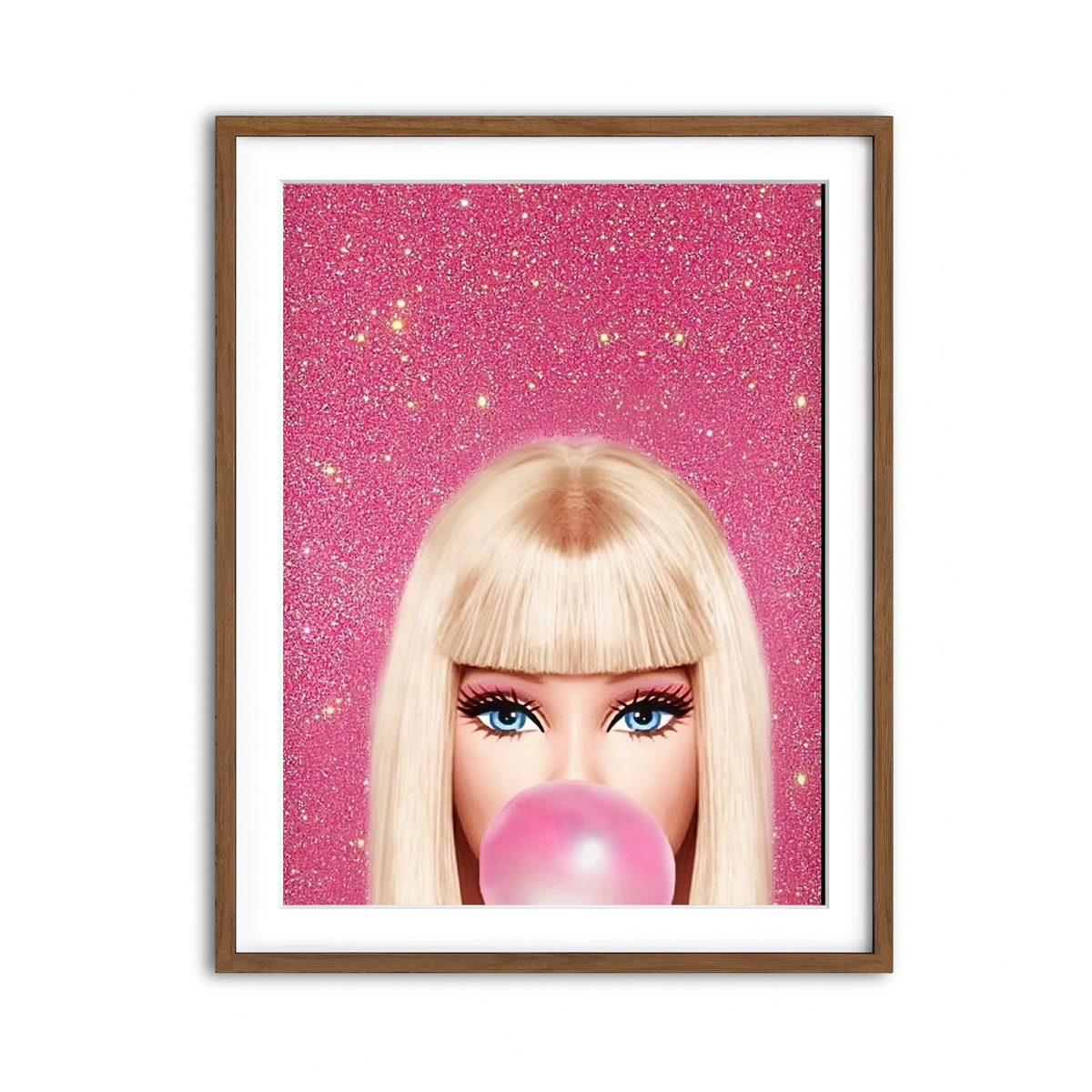 Framed Print 3x4 Walnut