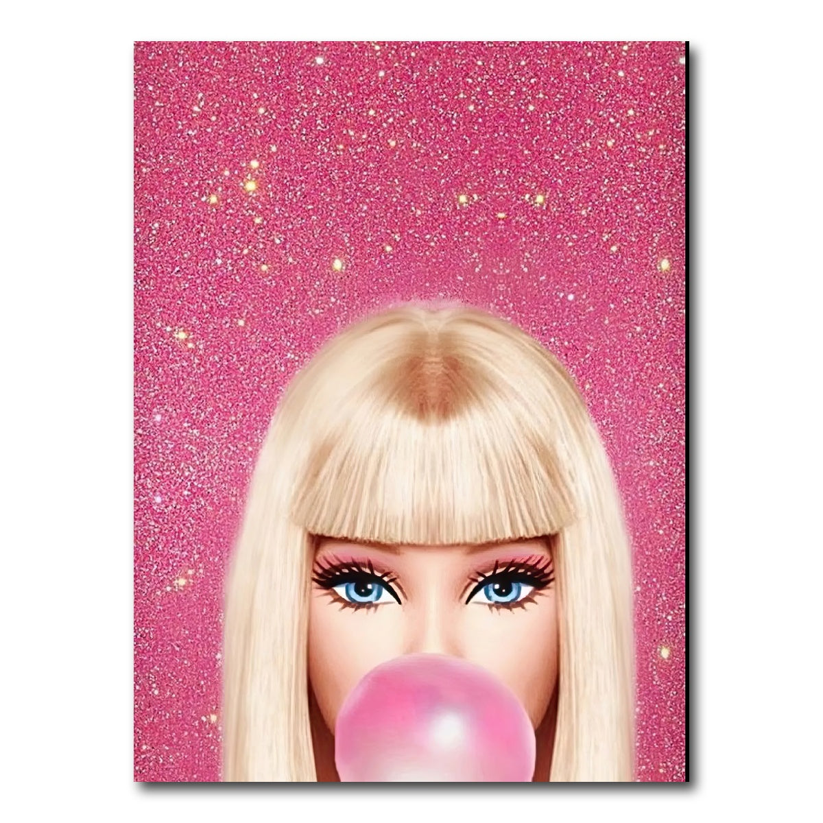 AUTO-MOCKUP WHITE | Barbie Bubble | 1 Piece | Gallery Wrap Canvas | group=3x4