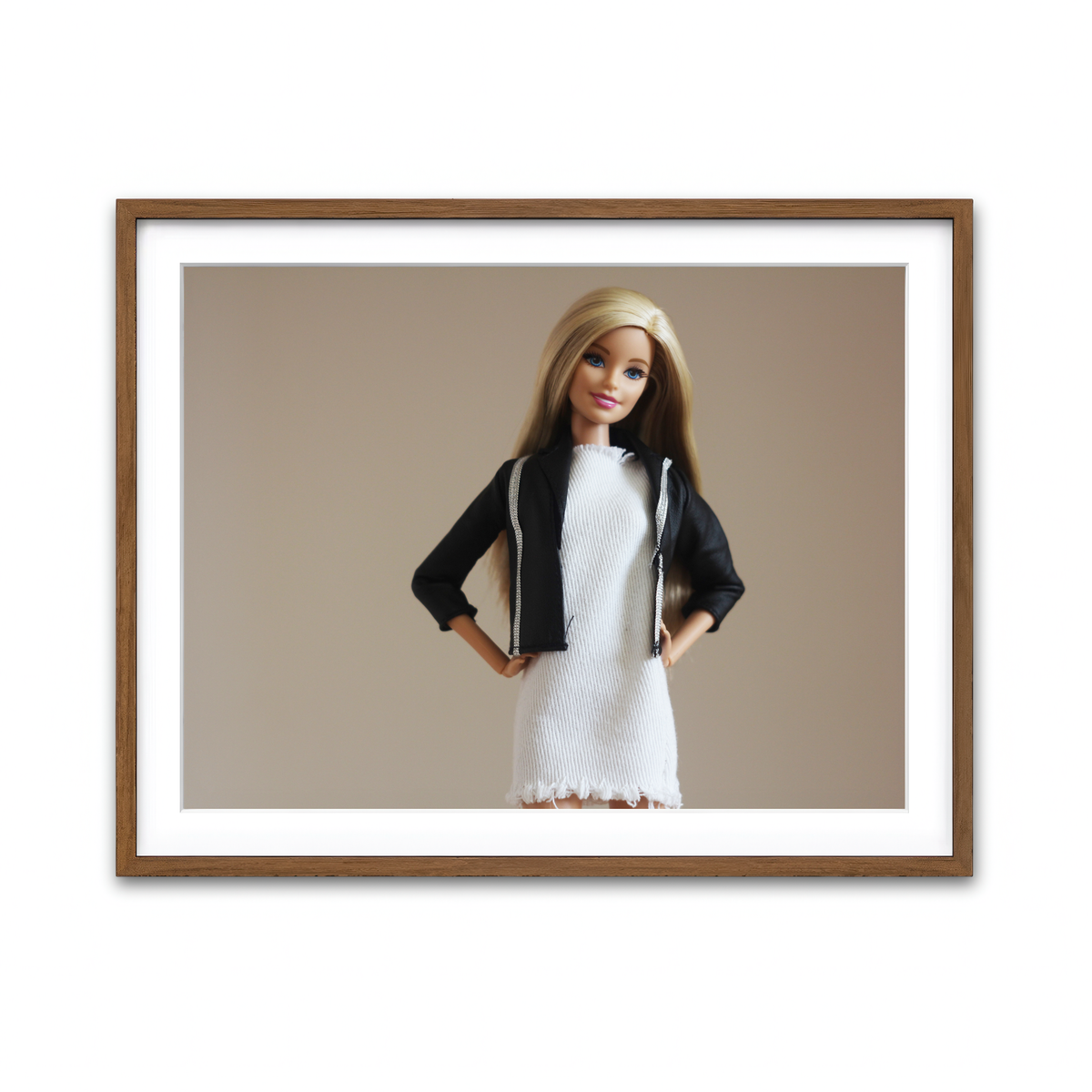 Framed Print 4x3 Walnut