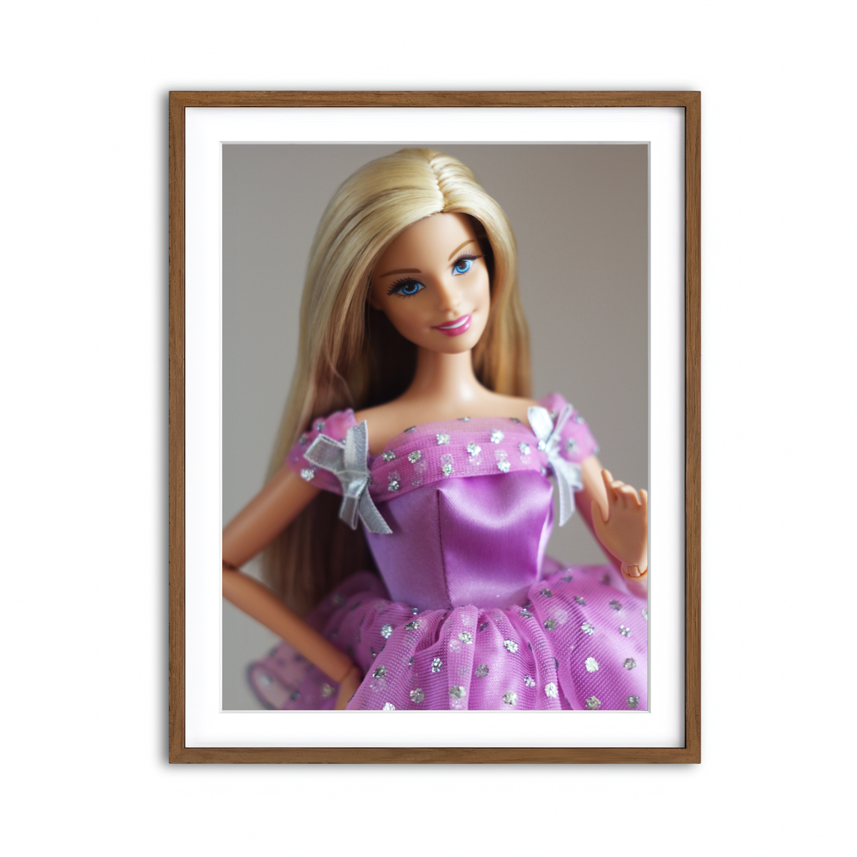 Framed Print 3x4 Walnut