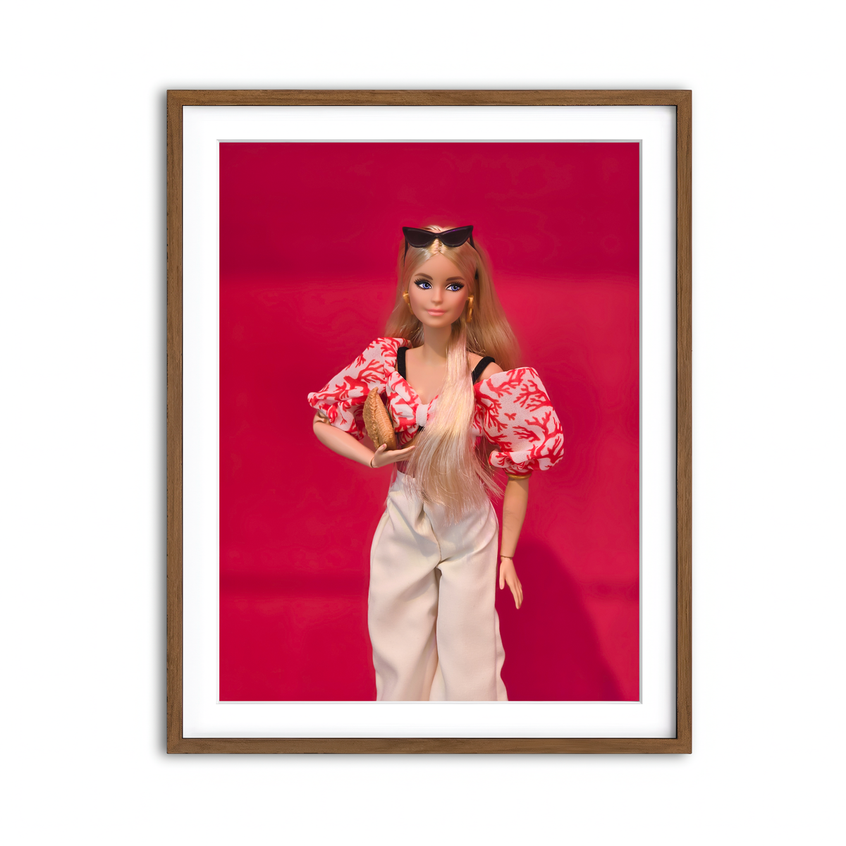 Framed Print 3x4 Walnut