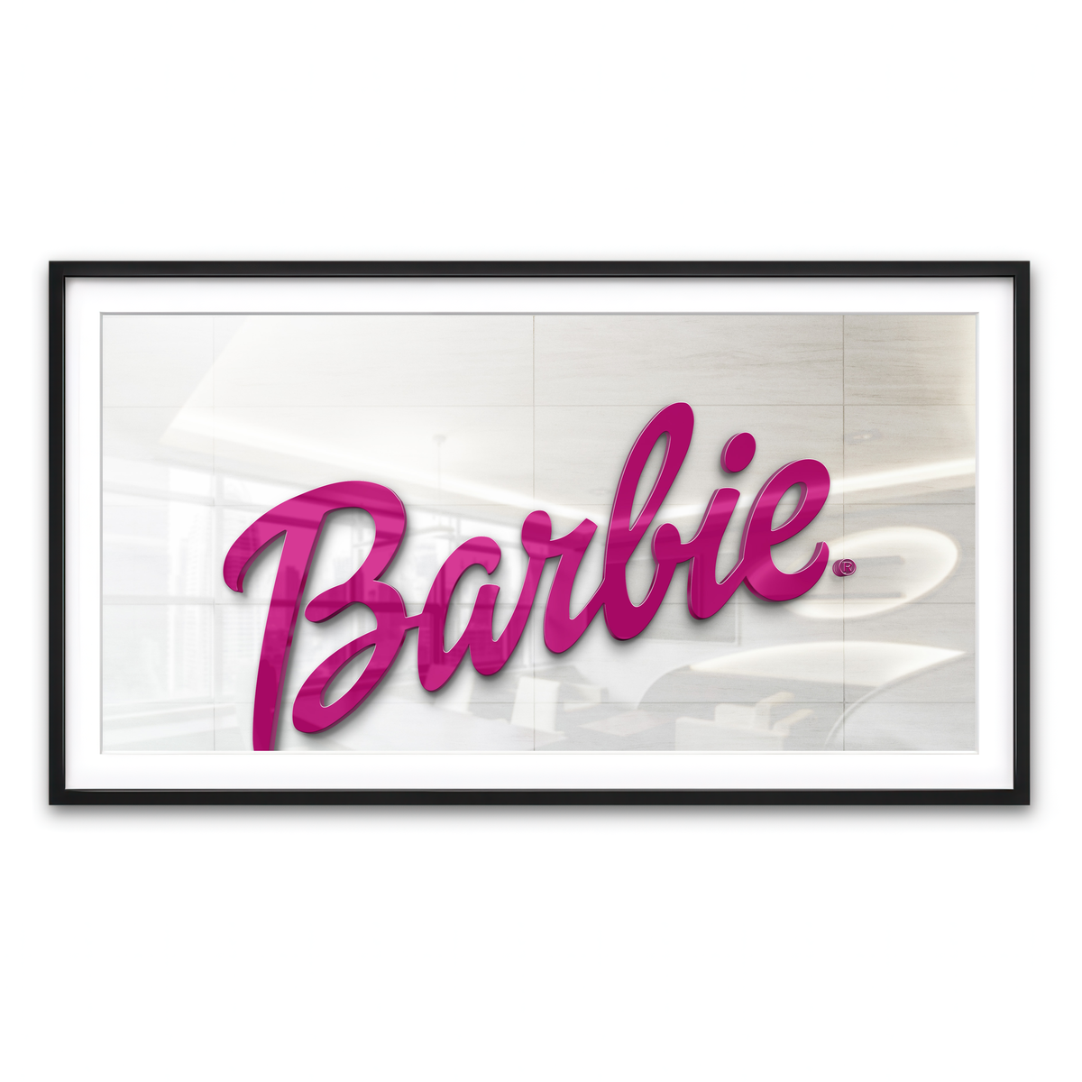 Framed Print 2x1 Black