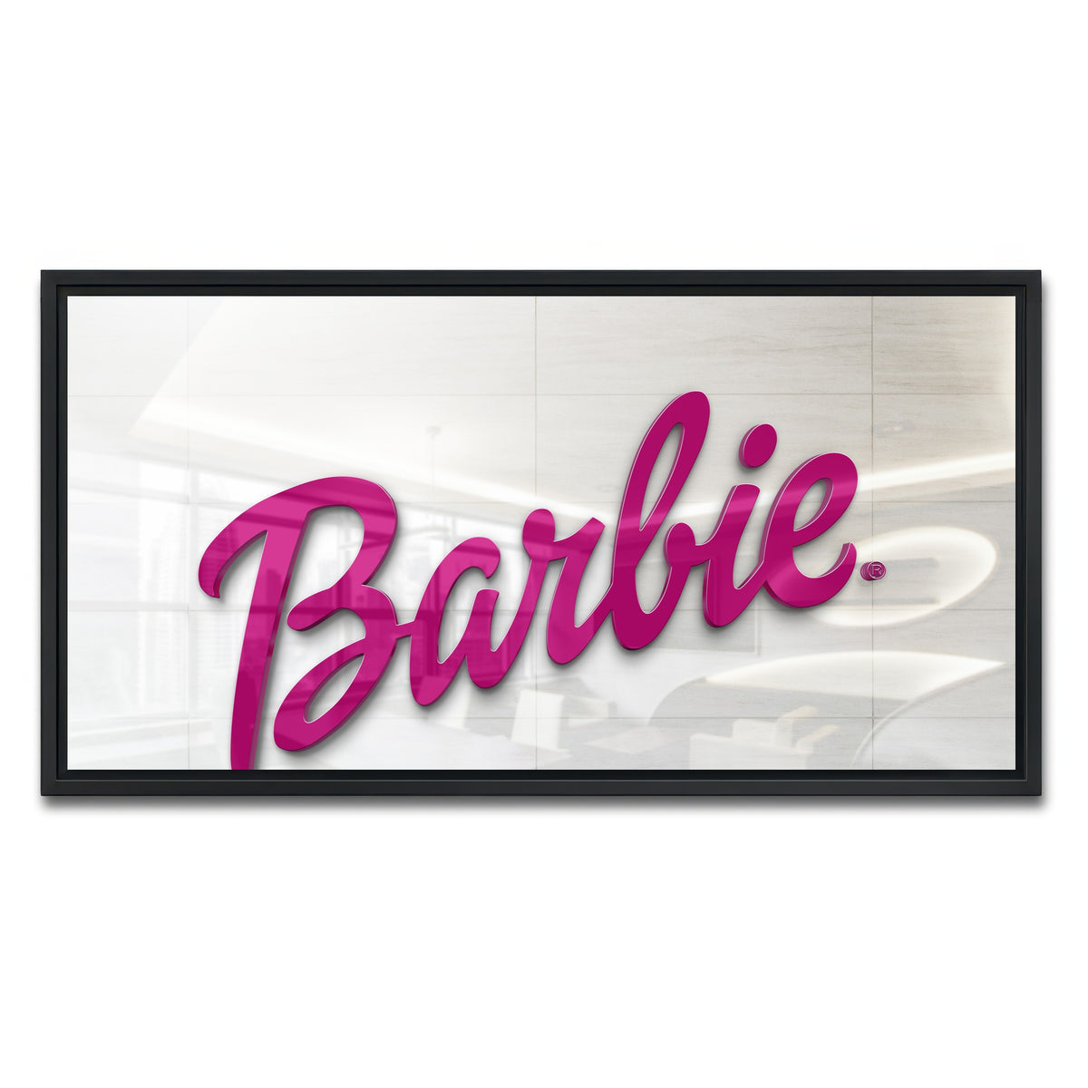 AUTO-MOCKUP WHITE | Barbie | 1 Piece | Black Framed Canvas | group=2x1
