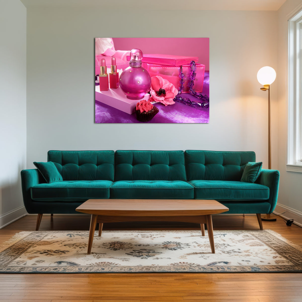 AUTO-MOCKUP ROOM | Barbie style makeup vanity