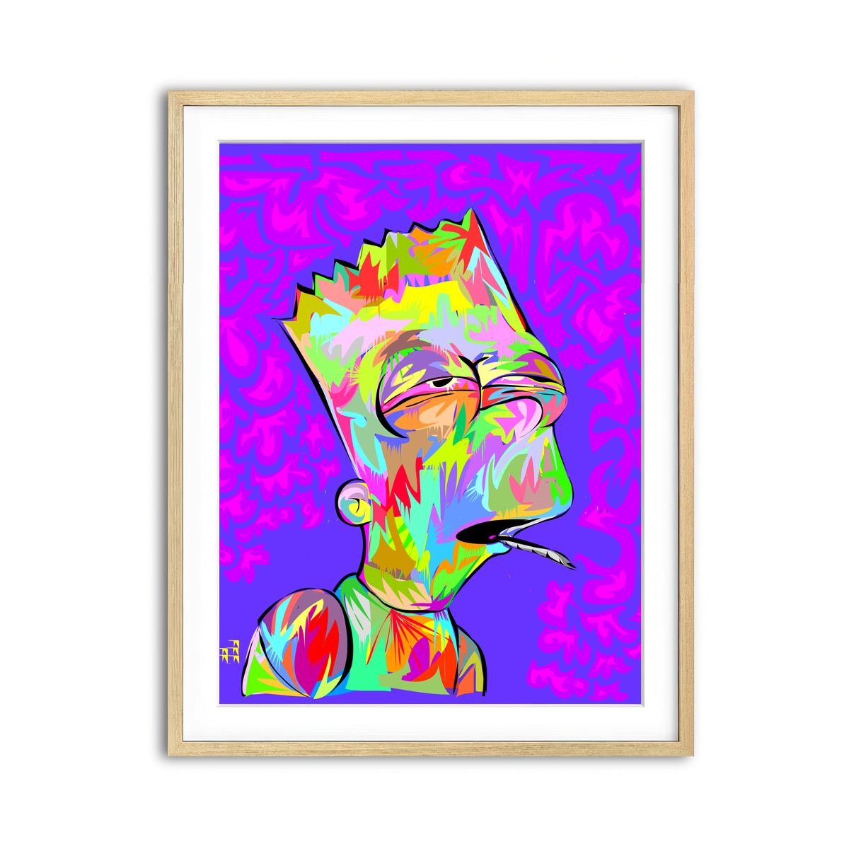 Framed Print 3x4 Natural