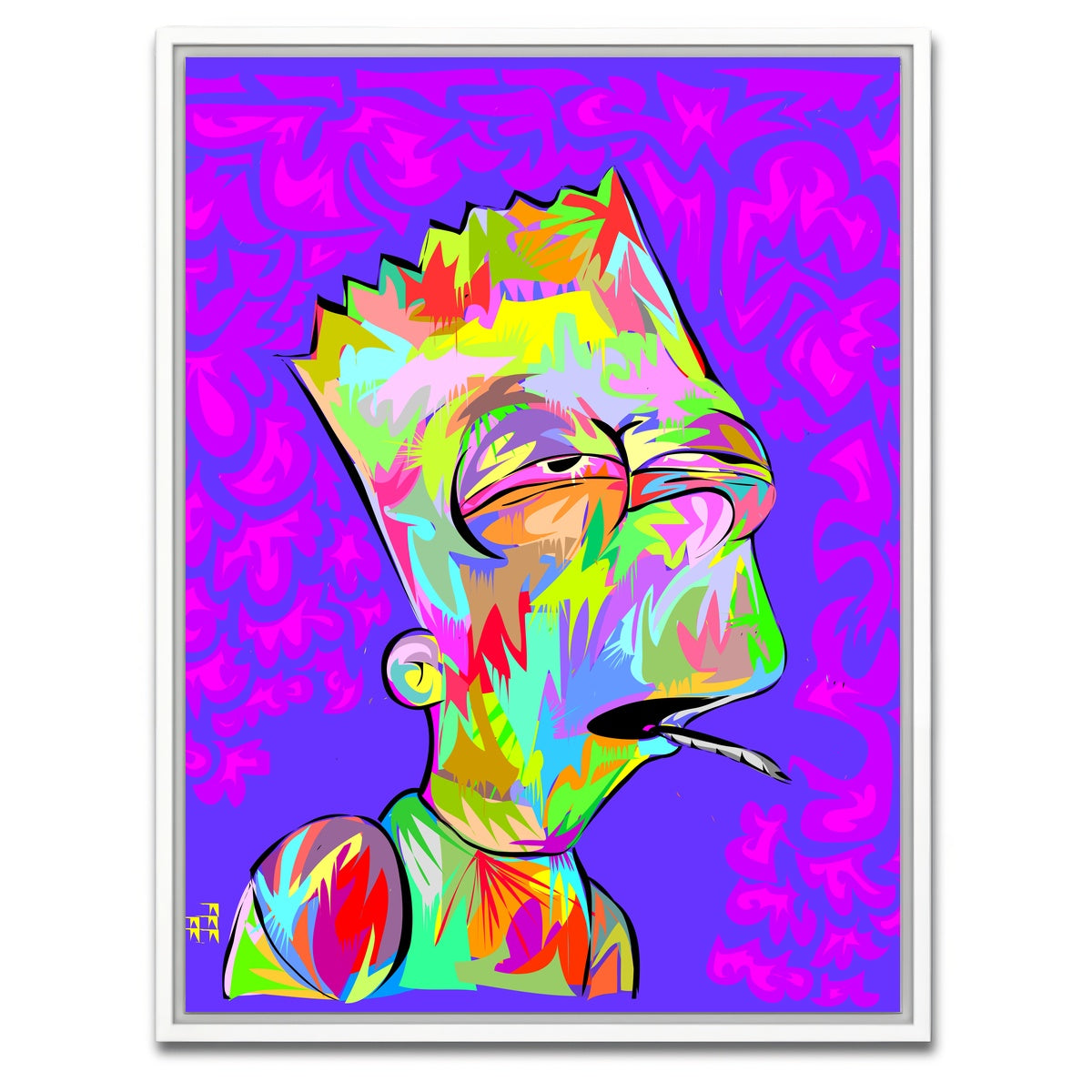 AUTO-MOCKUP WHITE | Bart High | 1 Piece | White Framed Canvas | group=3x4