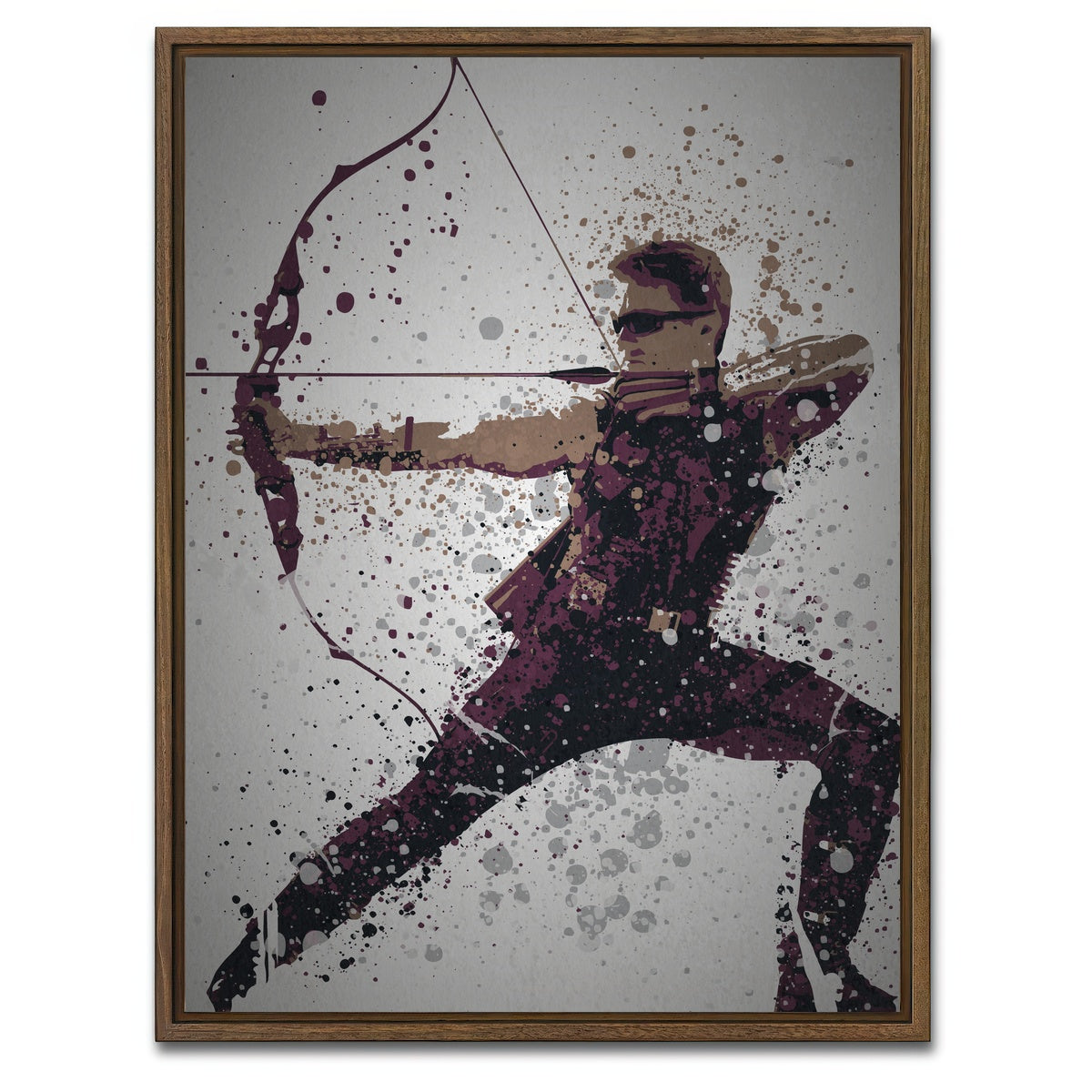 AUTO-MOCKUP WHITE | Barton | 1 Piece | Walnut Framed Canvas | group=3x4