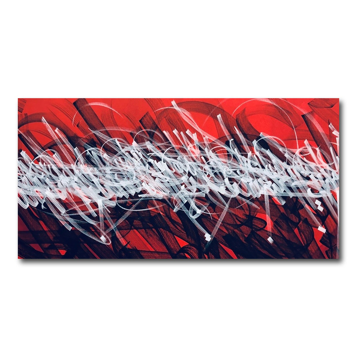 AUTO-MOCKUP WHITE | Bash Red | 1 Piece | Gallery Wrap Canvas | group=2x1