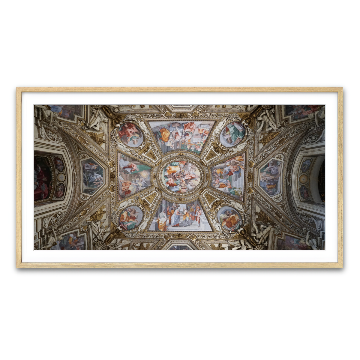 Framed Print 2x1 Natural