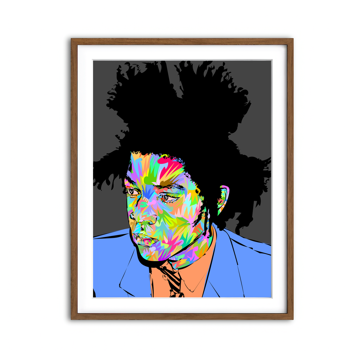 Framed Print 3x4 Walnut