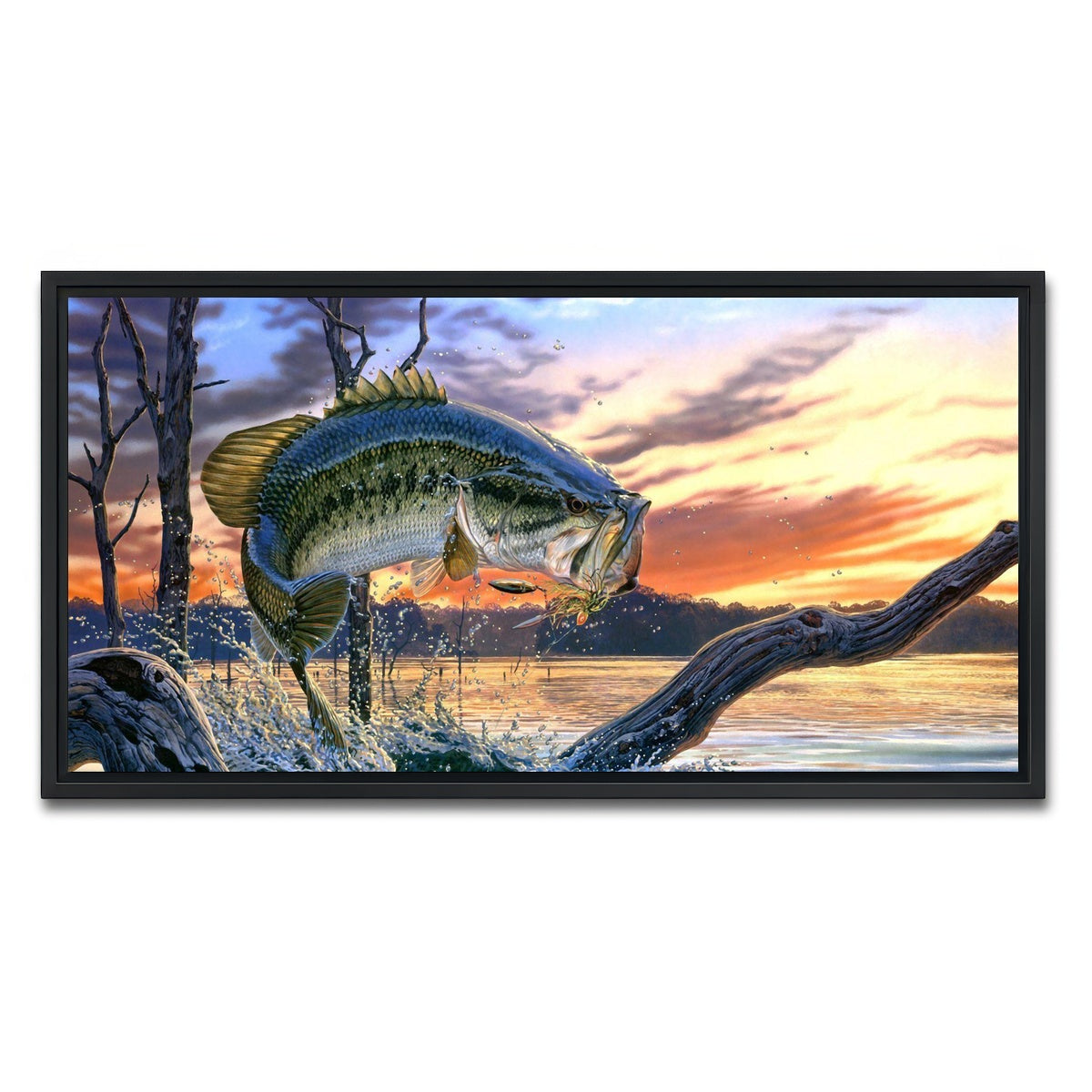 AUTO-MOCKUP WHITE | Bass | 1 Piece | Black Framed Canvas | group=2x1